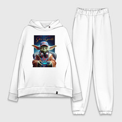 Женский костюм оверсайз Star eSports - Yoda, цвет: белый