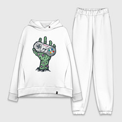 Женский костюм оверсайз Компьютерная жизнь в руках