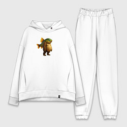 Женский костюм оверсайз Трипи тропи рыба