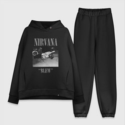 Женский костюм оверсайз Nirvana blew, цвет: черный