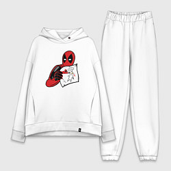 Женский костюм оверсайз Deadpool picture