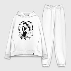 Женский костюм оверсайз Свадьба аниме, цвет: белый