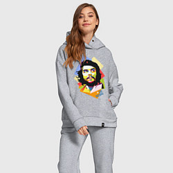 Женский костюм оверсайз Che Guevara Art, цвет: меланж — фото 2