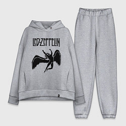 Женский костюм оверсайз Led Zeppelin Swan, цвет: меланж