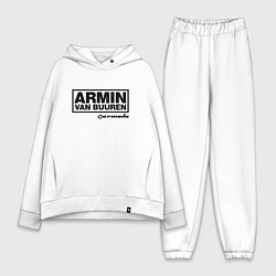 Женский костюм оверсайз Armin van Buuren, цвет: белый