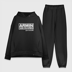 Женский костюм оверсайз Armin van Buuren, цвет: черный