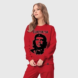 Костюм хлопковый женский Che Guevara, цвет: красный — фото 2