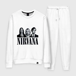 Костюм хлопковый женский Nirvana Group, цвет: белый