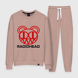 Костюм хлопковый женский Radiohead, цвет: пыльно-розовый