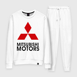 Костюм хлопковый женский Mitsubishi, цвет: белый