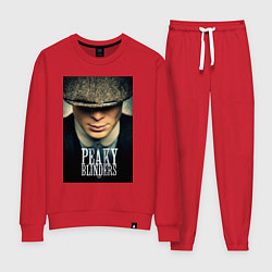 Костюм хлопковый женский Peaky Blinders, цвет: красный
