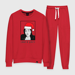 Костюм хлопковый женский Sasha Grey Santa, цвет: красный