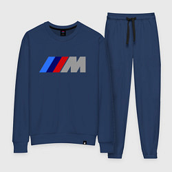 Костюм хлопковый женский BMW M, цвет: тёмно-синий