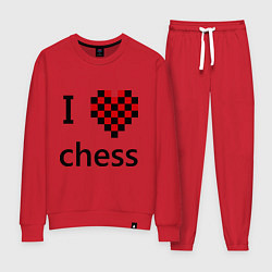 Женский костюм I love chess