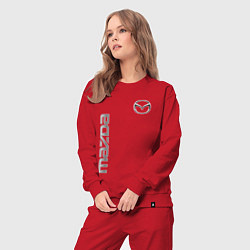 Костюм хлопковый женский Mazda Style, цвет: красный — фото 2