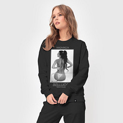 Костюм хлопковый женский Monica Bellucci: Donna Famosa, цвет: черный — фото 2