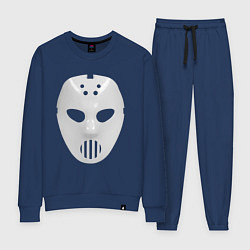 Костюм хлопковый женский Angerfist Mask, цвет: тёмно-синий