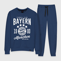 Костюм хлопковый женский Bayern Munchen 1900, цвет: тёмно-синий