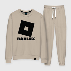 Костюм хлопковый женский ROBLOX, цвет: миндальный