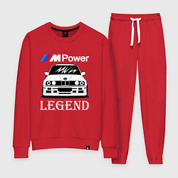 Костюм хлопковый женский BMW M Power: Legend, цвет: красный
