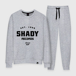 Костюм хлопковый женский Shady records, цвет: меланж