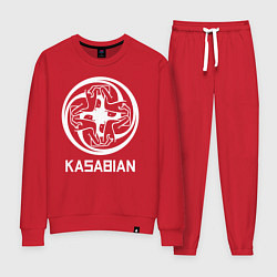 Костюм хлопковый женский Kasabian: Symbol, цвет: красный
