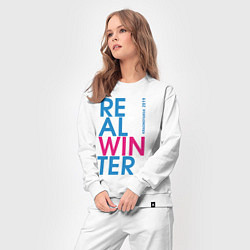 Костюм хлопковый женский Real Winer 2019, цвет: белый — фото 2