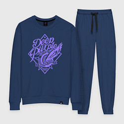 Костюм хлопковый женский Deep Purple: Highway Star, цвет: тёмно-синий