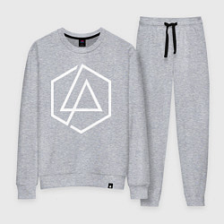 Костюм хлопковый женский LINKIN PARK, цвет: меланж