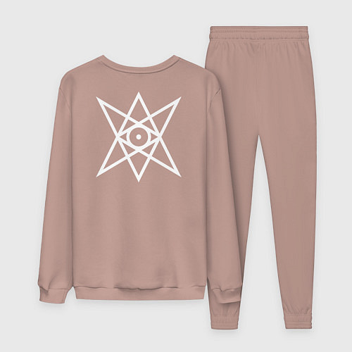 Женский костюм GHOSTEMANE НА СПИНЕ / Пыльно-розовый – фото 2