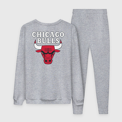 Женский костюм CHICAGO BULLS НА СПИНЕ / Меланж – фото 2