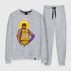 Костюм хлопковый женский Kobe Bryant 24, цвет: меланж