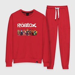 Костюм хлопковый женский ROBLOX, цвет: красный