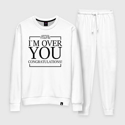Женский костюм Im over you
