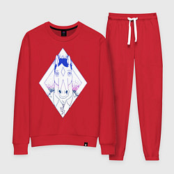 Костюм хлопковый женский BoJack Horseman, цвет: красный