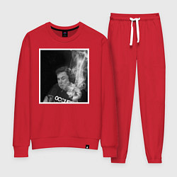 Костюм хлопковый женский MASK, цвет: красный