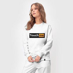 Костюм хлопковый женский Touch me, цвет: белый — фото 2