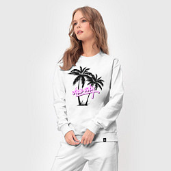 Костюм хлопковый женский GTA Vice City, цвет: белый — фото 2