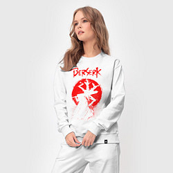 Костюм хлопковый женский BERSERK, цвет: белый — фото 2