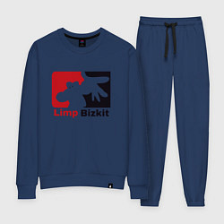 Костюм хлопковый женский Limp Bizkit, цвет: тёмно-синий