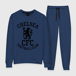 Костюм хлопковый женский Chelsea CFC, цвет: тёмно-синий