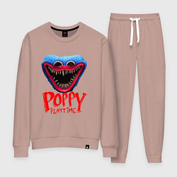 Костюм хлопковый женский Poppy Playtime, цвет: пыльно-розовый