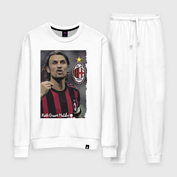 Костюм хлопковый женский Paolo Cesare Maldini - Milan, captain, цвет: белый