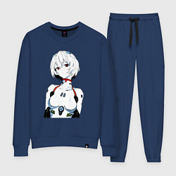 Женский костюм Рей Аянами Rei Ayanami Ева Евангелион