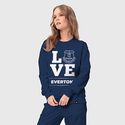 Костюм хлопковый женский Everton Love Classic, цвет: тёмно-синий — фото 2