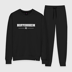 Костюм хлопковый женский Hoffenheim Football Club Классика, цвет: черный