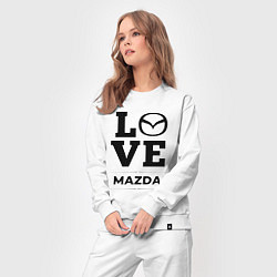Костюм хлопковый женский Mazda Love Classic, цвет: белый — фото 2