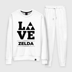 Костюм хлопковый женский Zelda Love Classic, цвет: белый