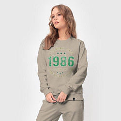 Костюм хлопковый женский Легенда с 1986 года, цвет: миндальный — фото 2