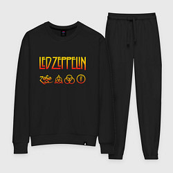 Женский костюм Led Zeppelin - logotype